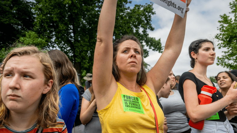 abortion protest