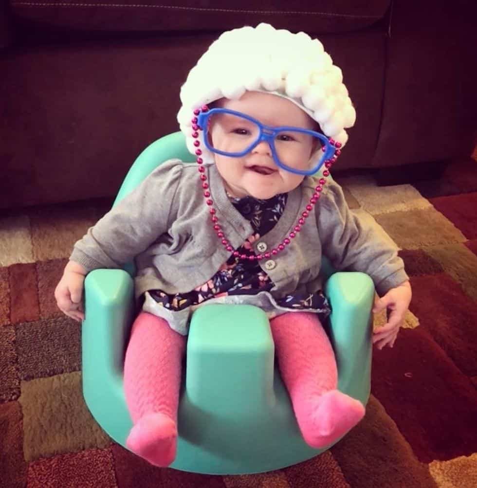 old lady baby costume Motherly