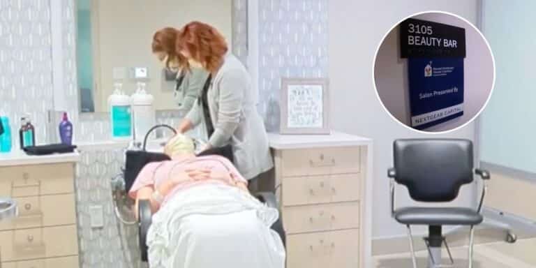 Woman runs salon for NICU parents