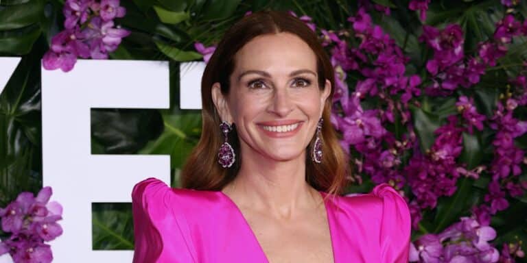 Julia Roberts walking the red carpet in 2022