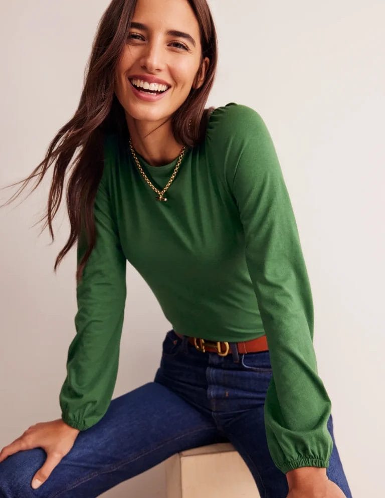 Boden Supersoft Long Sleeve Top