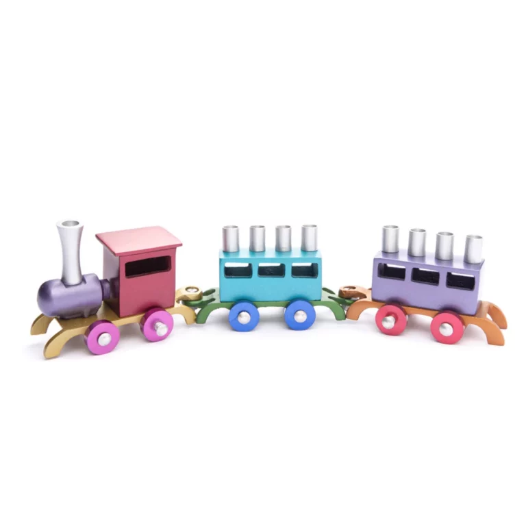 Yair Emanuel Train Menorah