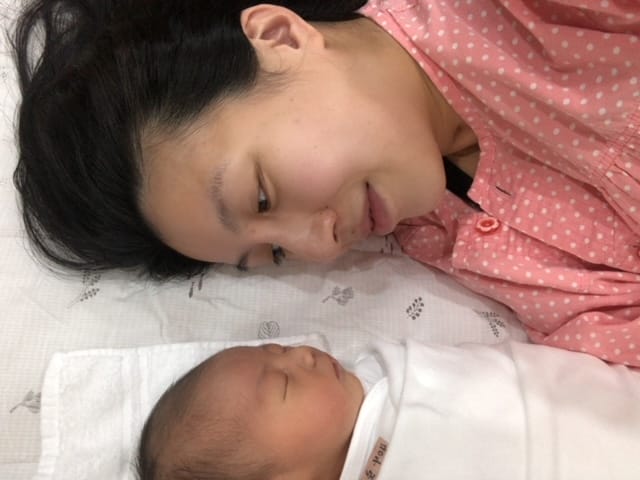 mother and newborn baby Rowena Shek