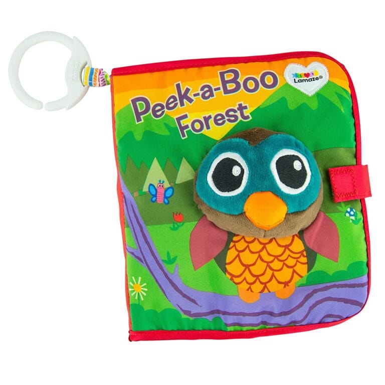 Lamaze Peek-A-Boo Forest Clip-On Baby Book