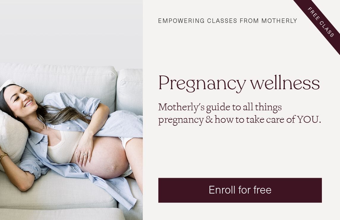 Pregnancy wellness class