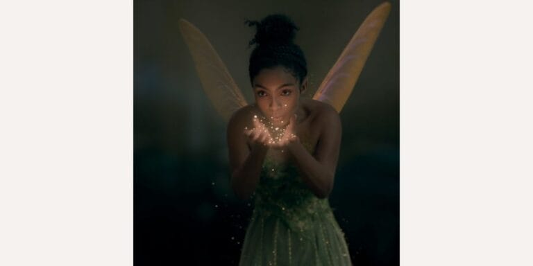 yara shahidi as tinker bell - peter pan and wendy