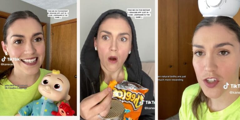 Viral tiktok about mom groups online