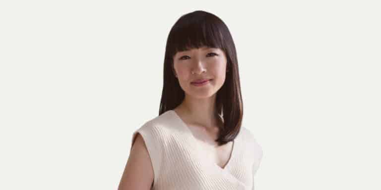 marie kondo podcast landing page