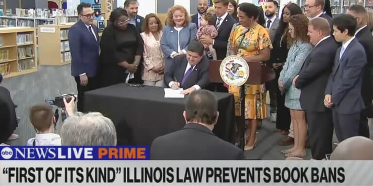 Illinois governor signs law preventing book bans