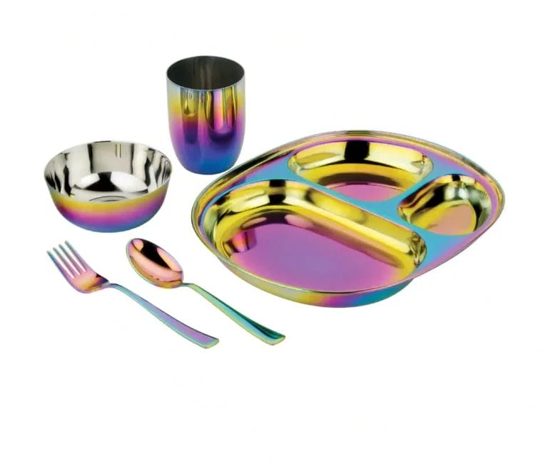 Ahimsa Stainless Steel Dishes Set