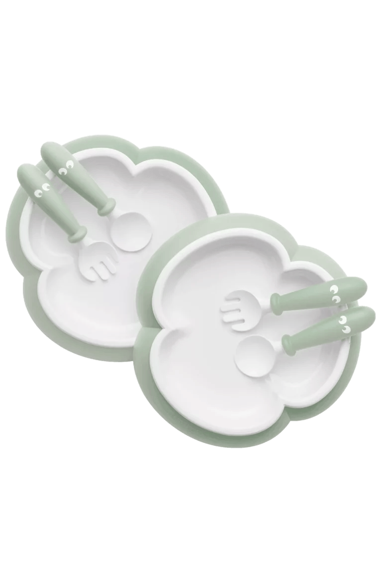 BabyBjorn Baby Plate, Spoon and Fork 2 sets