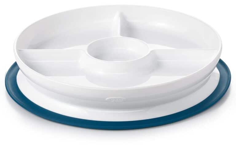 OXO Tot Stick & Stay Suction Divided Plate