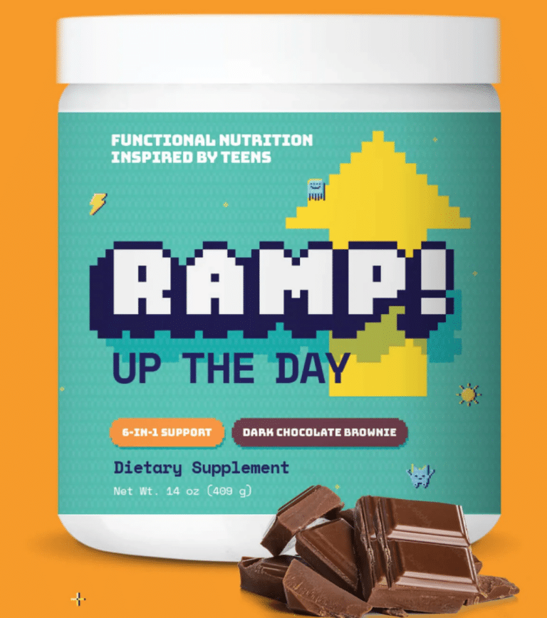 Ramp nutrition protein powder for teens