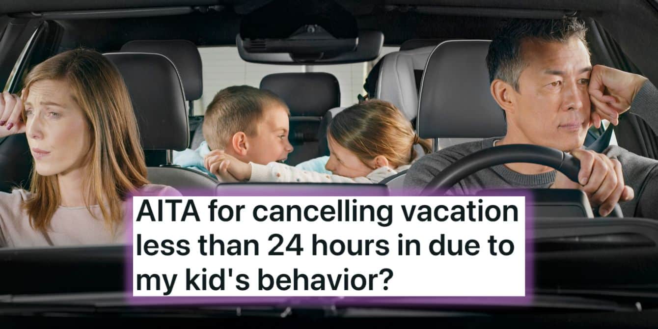 Mom cancels vacation on reddit