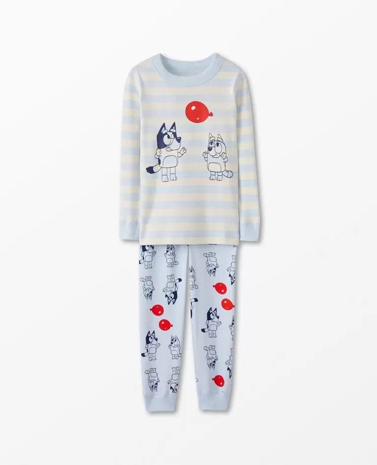 Hanna Andersson Bluey Long John Pajama Set