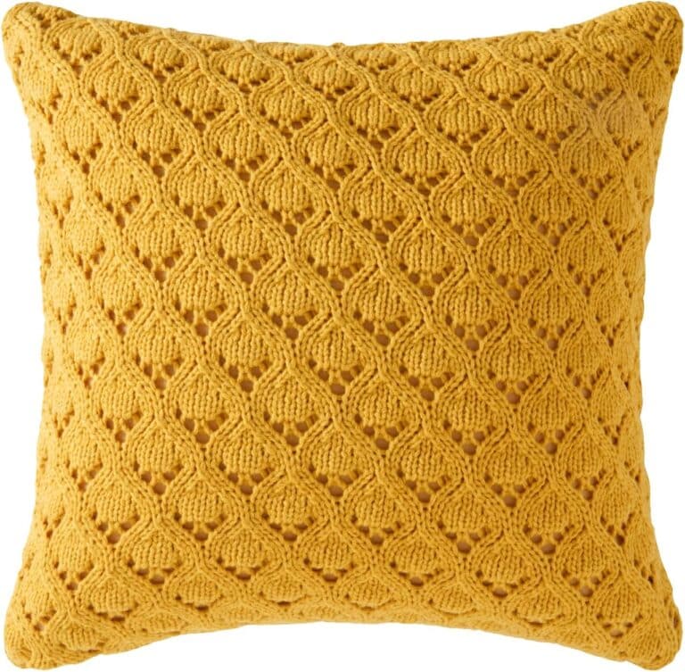 LA JOLIE MUSE Knitted Decorative Pillow Cover