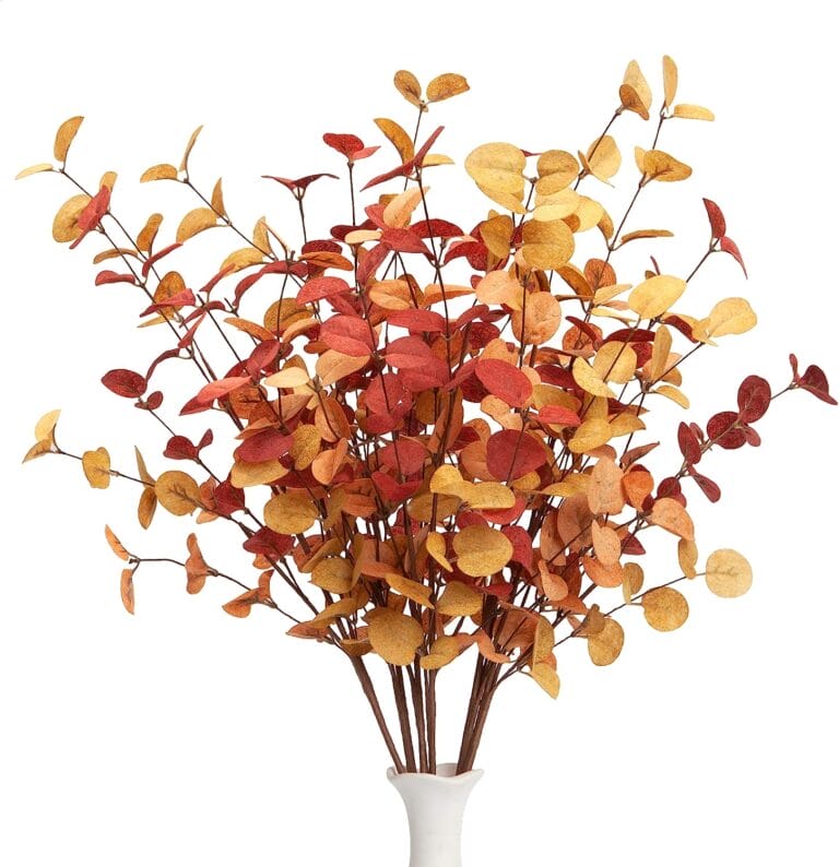 VGIA 6 Pcs Artificial Eucalyptus Stems