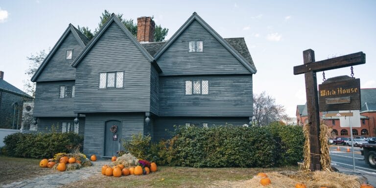 salem witch house- the best places to travel for halloween