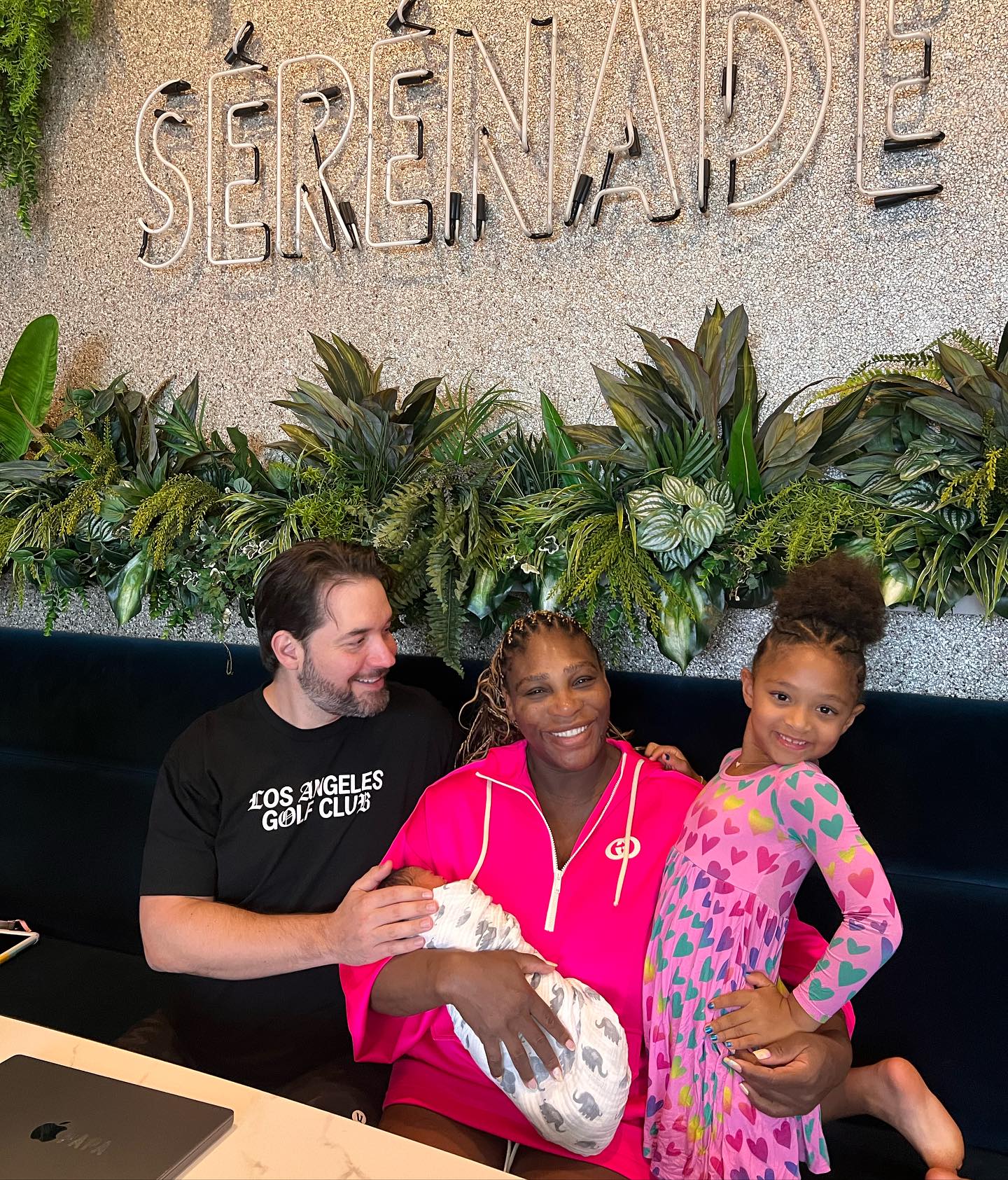 serena williams and family