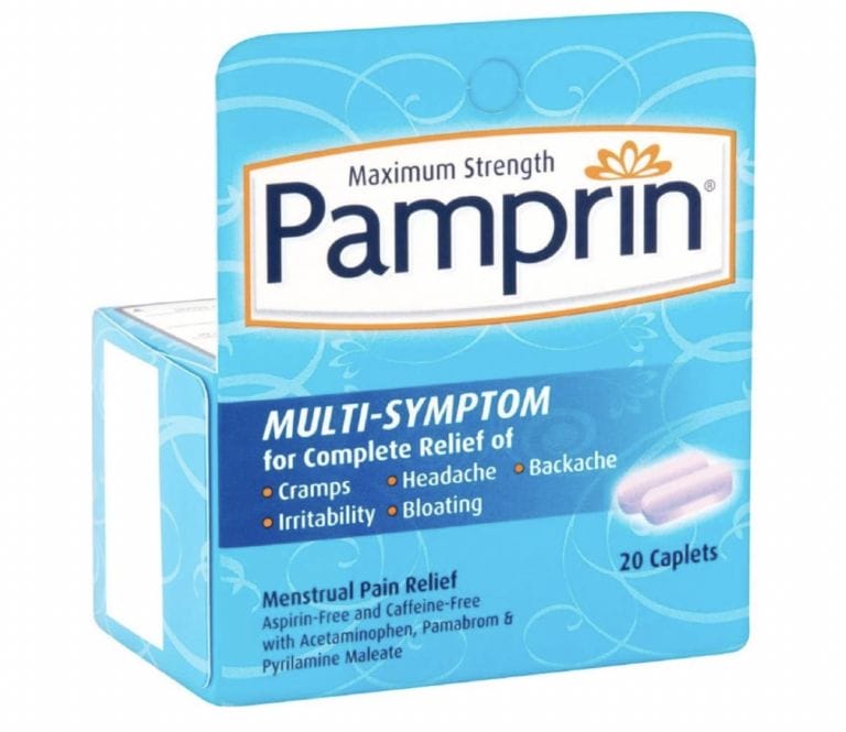 Pamprin Menstrual Pain Relief Multi Symptom