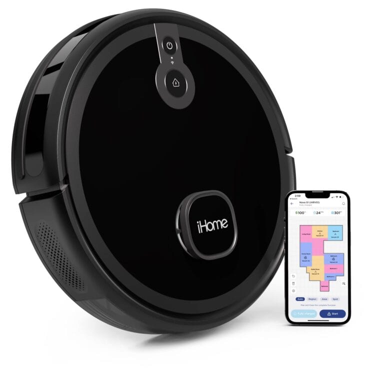 iHome AutoVac Nova S1 Robot Vacuum with LIDAR Navigation 150 Min Runtime 2700pa Suction 32f89a7d 5965 4bad b3ce 15b6d6e26a64.bb4fad9f561290708e4672444edb8e09 Motherly