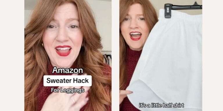 Viral TikTok sweater hack