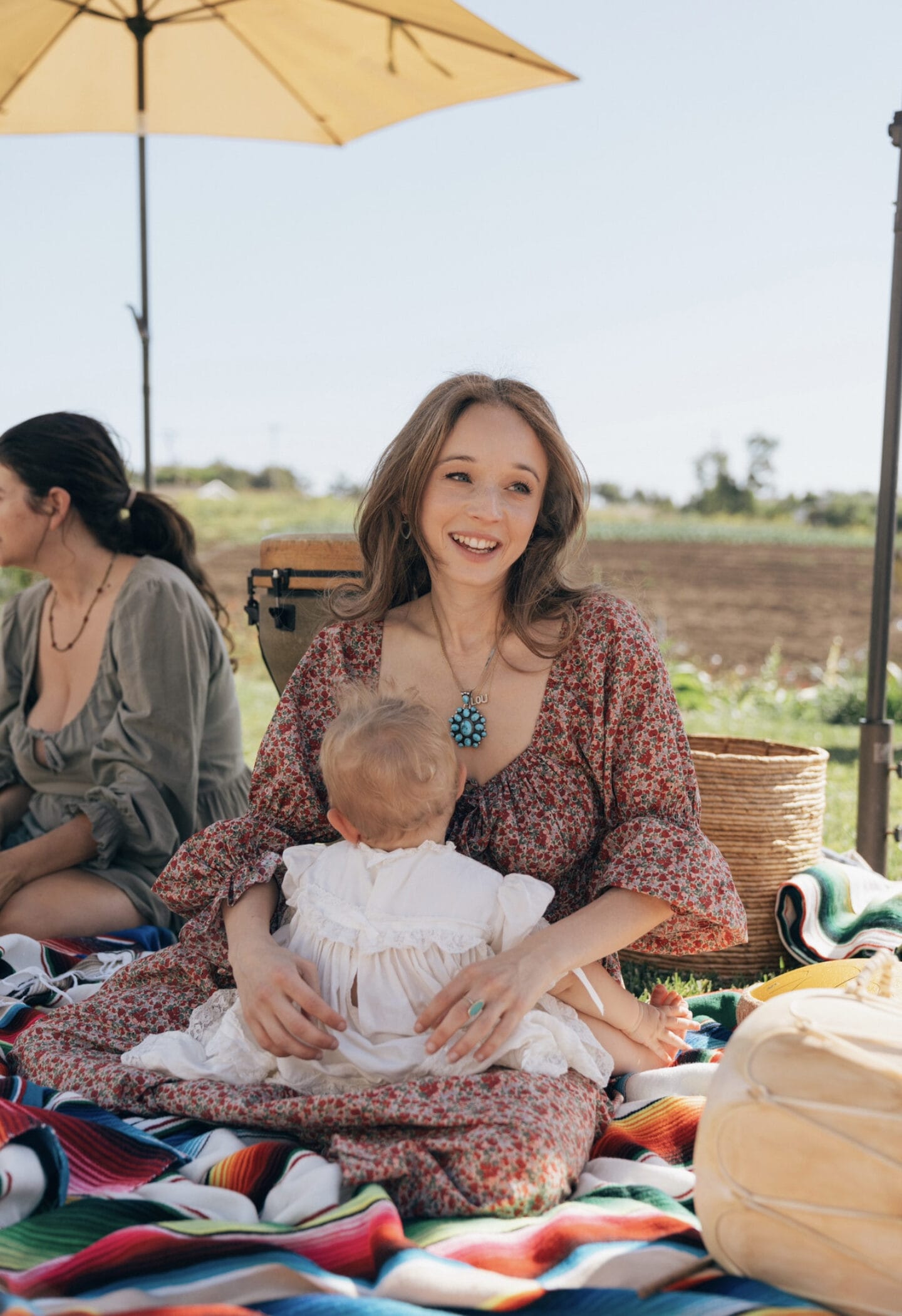 Carson Meyer with baby