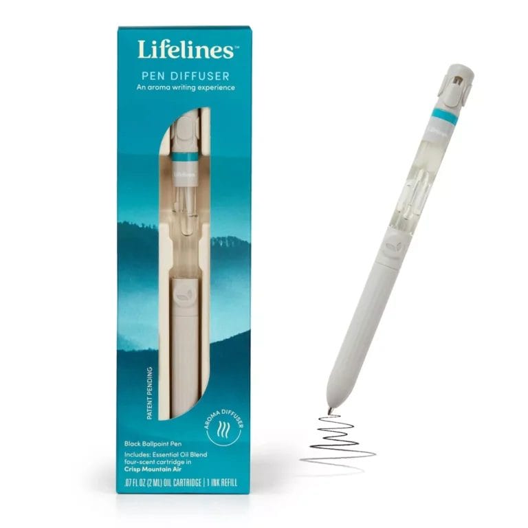 Lifelines Crisp Mountain Air with Essential Oil Blend Pen Diffuser