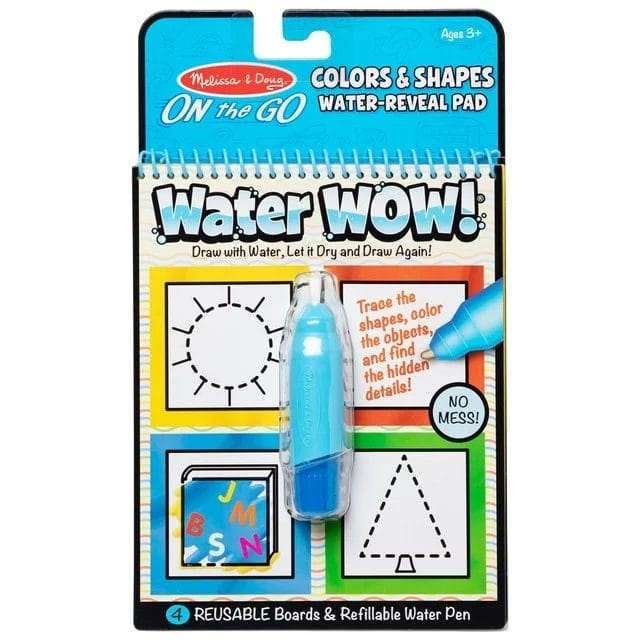 On the Go Water Wow Reusable Water Reveal Activity Pad Motherly