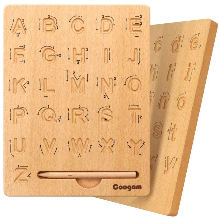 Wooden Letters Practicing Board