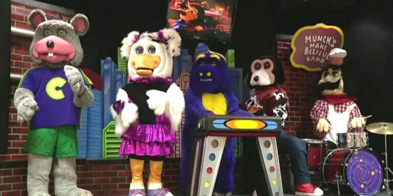 Chuck E. Cheese animatronics