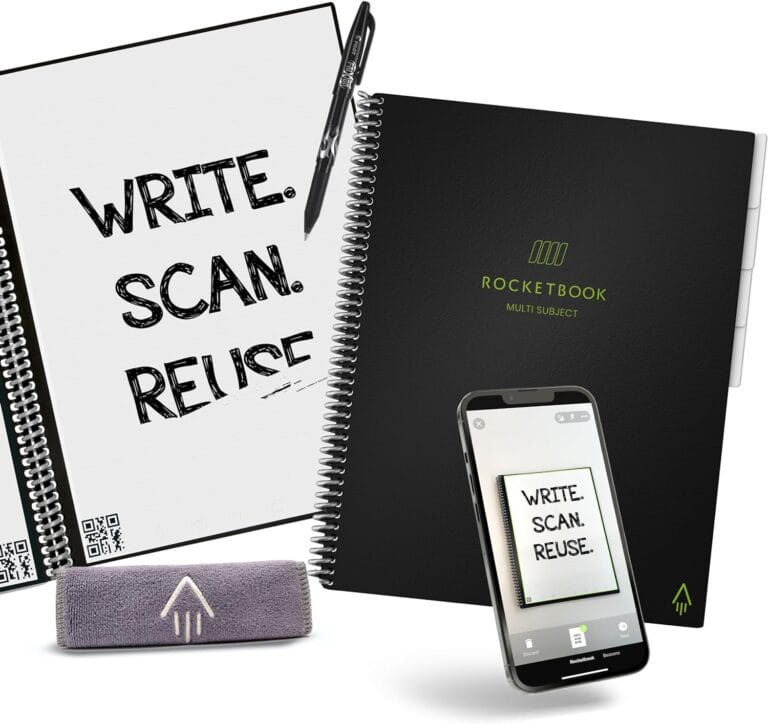 Rocketbook Multi-Subject Reusable Smart Notebook