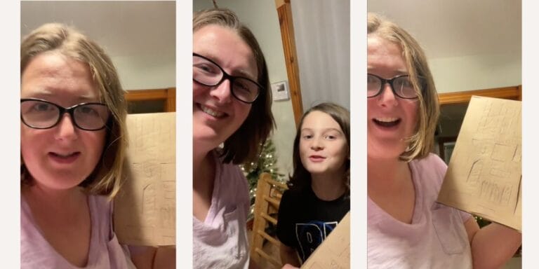 son makes personalized advent calendar for mom tiktok