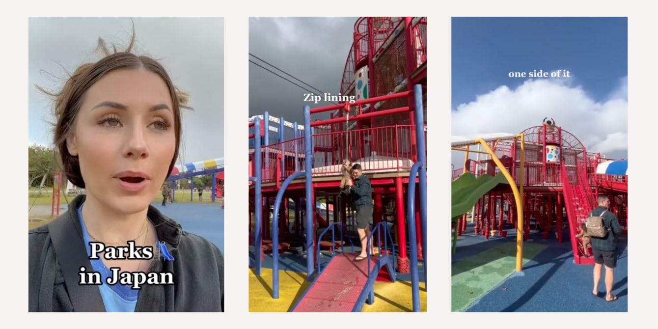 Mom shares what Japanese playgrounds are like