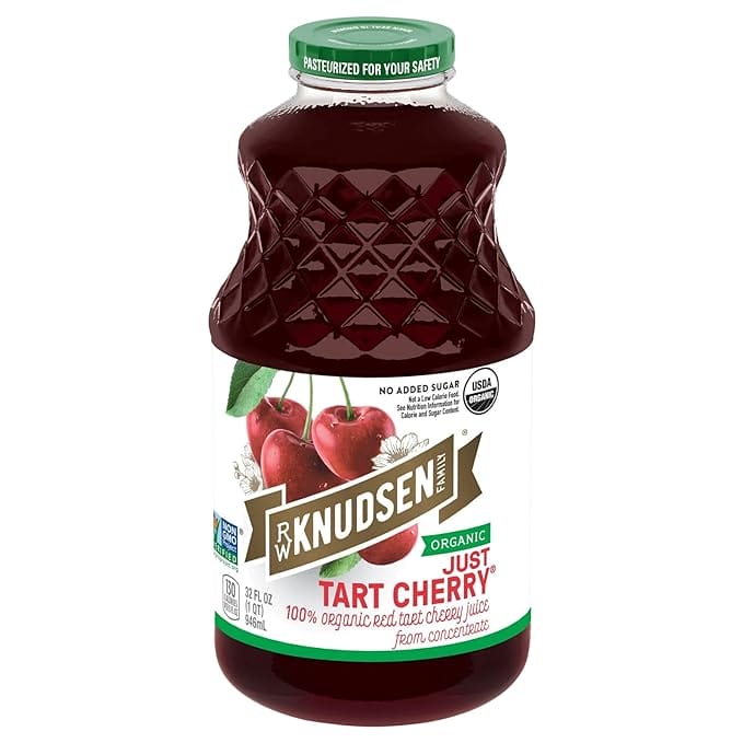 RW Knudsen Organic Just Tart Cherry Juice - Sleepy girl mocktail for moms