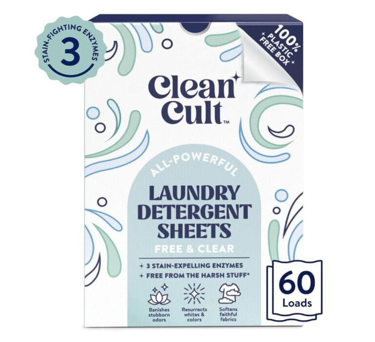 Clean Cult Laundry Detergent Sheets