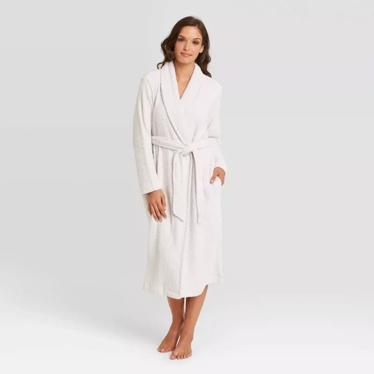 Stars Above Cozy Chenille Robe