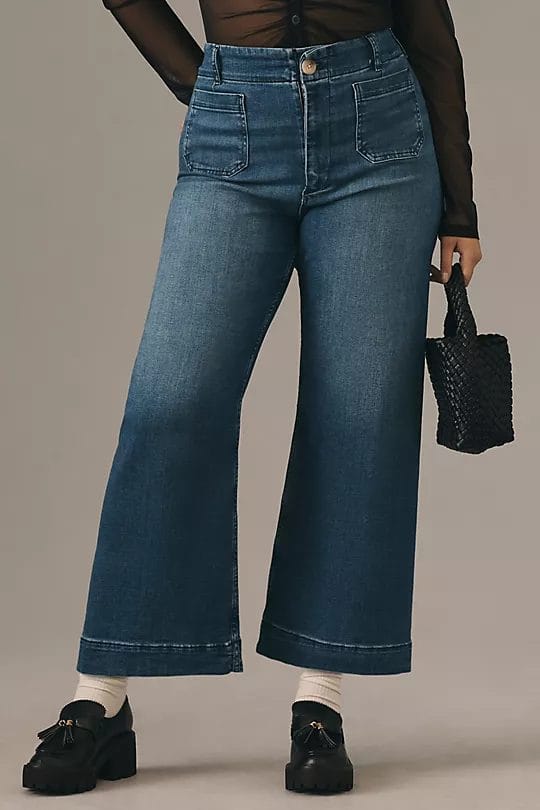 The Colette Cropped Wide-Leg Pants