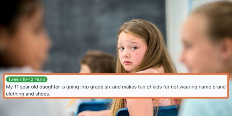 Mom asks internet about daughter who's a bully