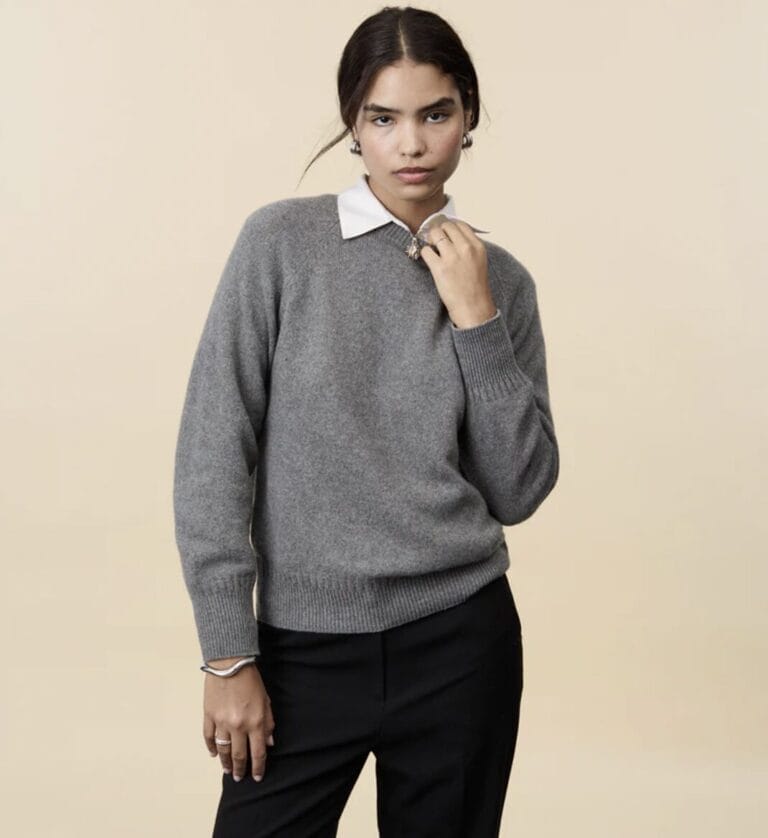 Celestine Crewneck Cashmere Sweater