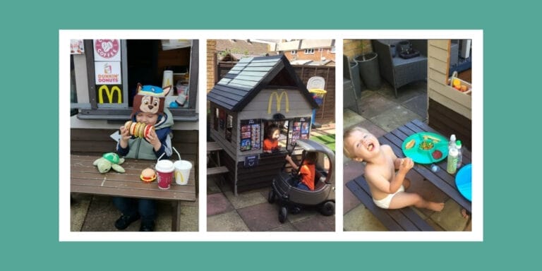 diy mcdonalds playhouse Motherly