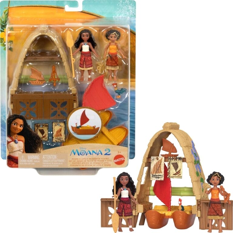 Mattel Disney Moana & Loto's Workshop Playset